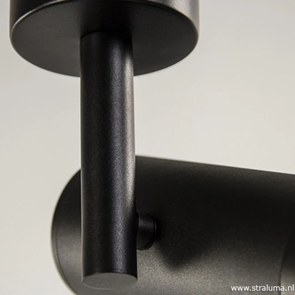 Plafondspot tube zwart verstelbaaar>Straluma Cheap