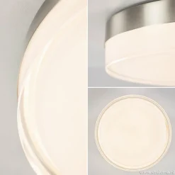 **Plafonniere nikkel opaal IP44 3-step d><noscript><img width=