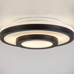 Plafonnière Master 435 zwart/glas IP44>Straluma Sale