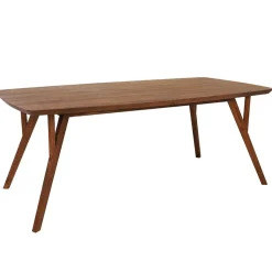 Rechthoekige eettafel Quenza acaciahout 200x100 cm>Straluma Online