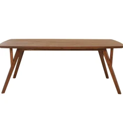 Rechthoekige eettafel Quenza acaciahout 200x100 cm>Straluma Online