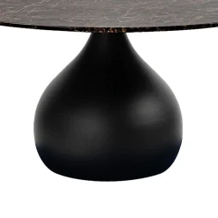 Ronde eetkamertafel bruin marmer Ø120 cm>Straluma Best