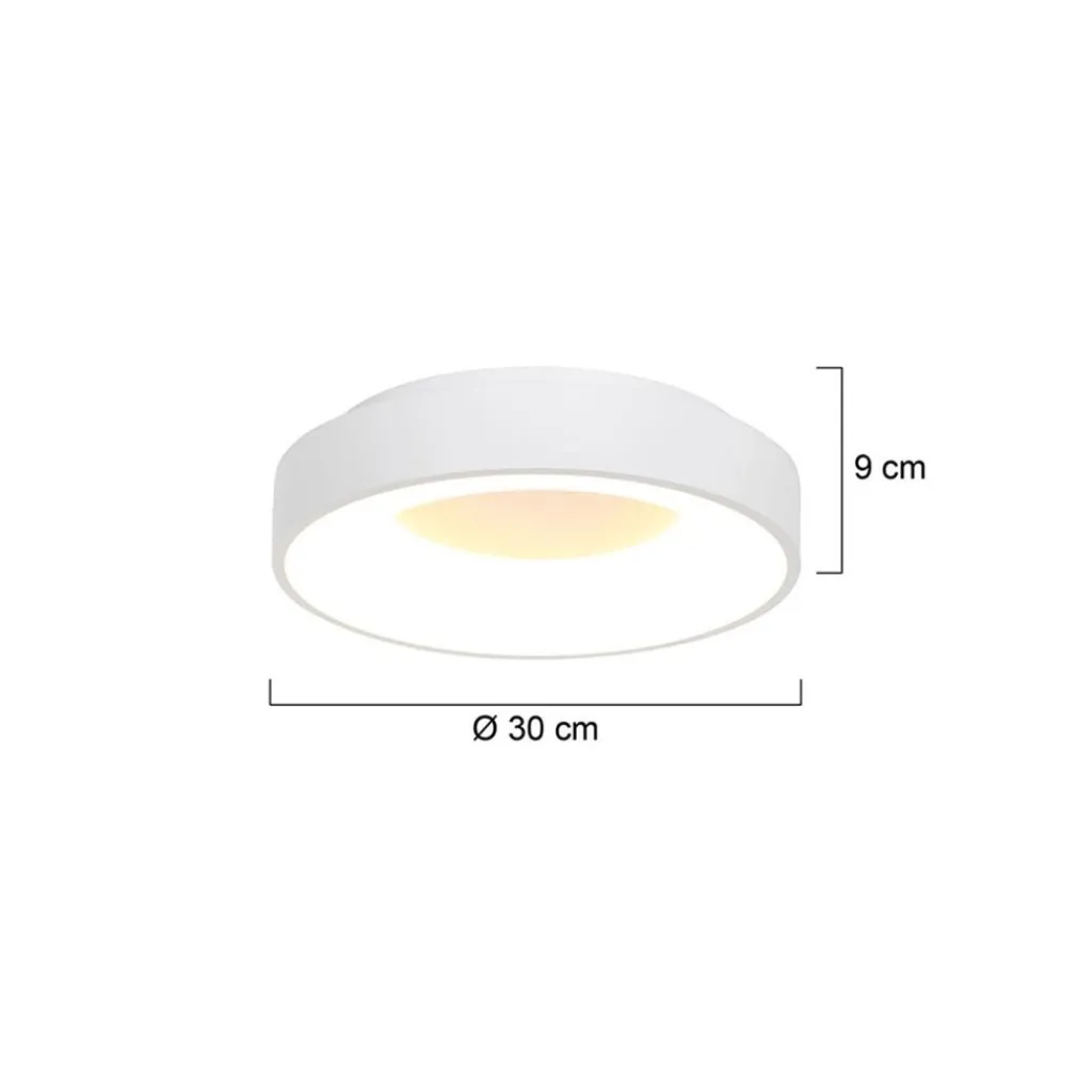 Ronde plafonnière wit inclusief LED>Straluma Best Sale