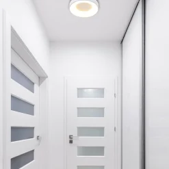 Ronde plafonnière wit inclusief LED><noscript><img width=