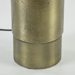 Ruw antiek bronzen lampvoet Savi exclusief kap><noscript><img width=