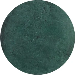 Salontafel Rickerd groen marmer met antiek bronzen poot>Straluma New