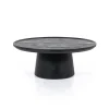 Salontafel Ron zwart 80x32 cm>Straluma Store