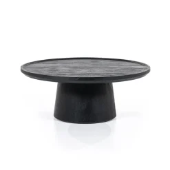 Salontafel Ron zwart 80x32 cm><noscript><img width=