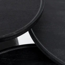 Salontafel Ron zwart 80x32 cm><noscript><img width=
