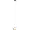 Sfeervolle hanglamp smoke met wit binnenglas>Straluma Shop