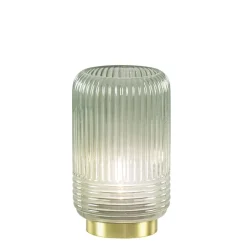 Sfeervolle tafellamp Lipa grijs groen op baterijen Light & Living>Straluma Flash Sale