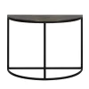 Sidetable Peto antiek brons met zwart 100x42x76 cm>Straluma Outlet