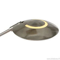 Stalen bureau/tafellamp inclusief LED><noscript><img width=