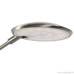 Stalen bureau/tafellamp inclusief LED><noscript><img width=