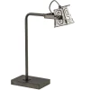 Stoere industriele tafel/bureaulamp black steel>Straluma Cheap