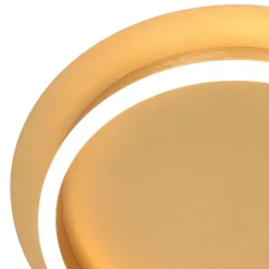 Strak moderne LED plafondlamp goud><noscript><img width=