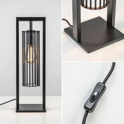 Tafellamp Birdy frame zwart><noscript><img width=