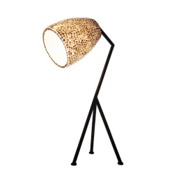 Tafellamp driepoot zwart/schelpen gold>Straluma Best Sale