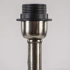 Tafellamp Undai ruw nikkel excl. kap><noscript><img width=