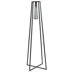Trendy vloerlamp zwart frame excl lichtbron>Straluma Hot