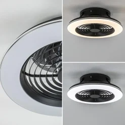 Ventilator Alisio Mini zwart met remote><noscript><img width=