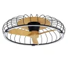 Ventilator Nature hout/zwart remote/app>Straluma Discount