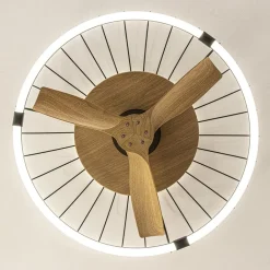 Ventilator Nature hout/zwart remote/app><noscript><img width=