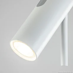 Verstelbare opbouwspot modern wit><noscript><img width=