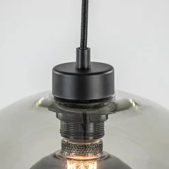 Videlamp zwart 5-lichts smoke glas><noscript><img width=