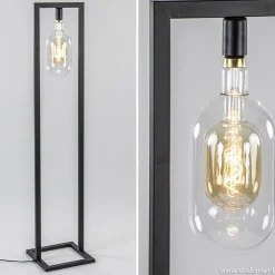 Vloerlamp frame zwart><noscript><img width=