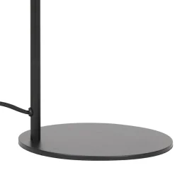 Vloerlamp Lekar zwart met smoke glas><noscript><img width=