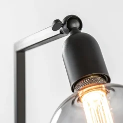 Vloerlamp Tube zwart basic met verstelbare pendel><noscript><img width=
