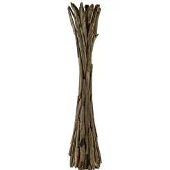 Vloerlamp/lampvoet Margret hout naturel excl kap>Straluma New