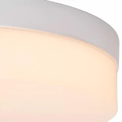 Witte LED plafondlamp IP44 met bewegingssensor><noscript><img width=