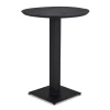 Zwart houten bartafel Ø80x105 cm>Straluma Fashion