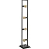 Zwarte metalen vloerlamp open frame>Straluma Cheap