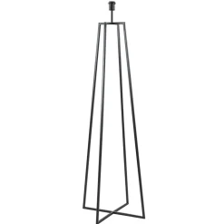 Zwarte vloerlamp modern frame excl. kap>Straluma Sale